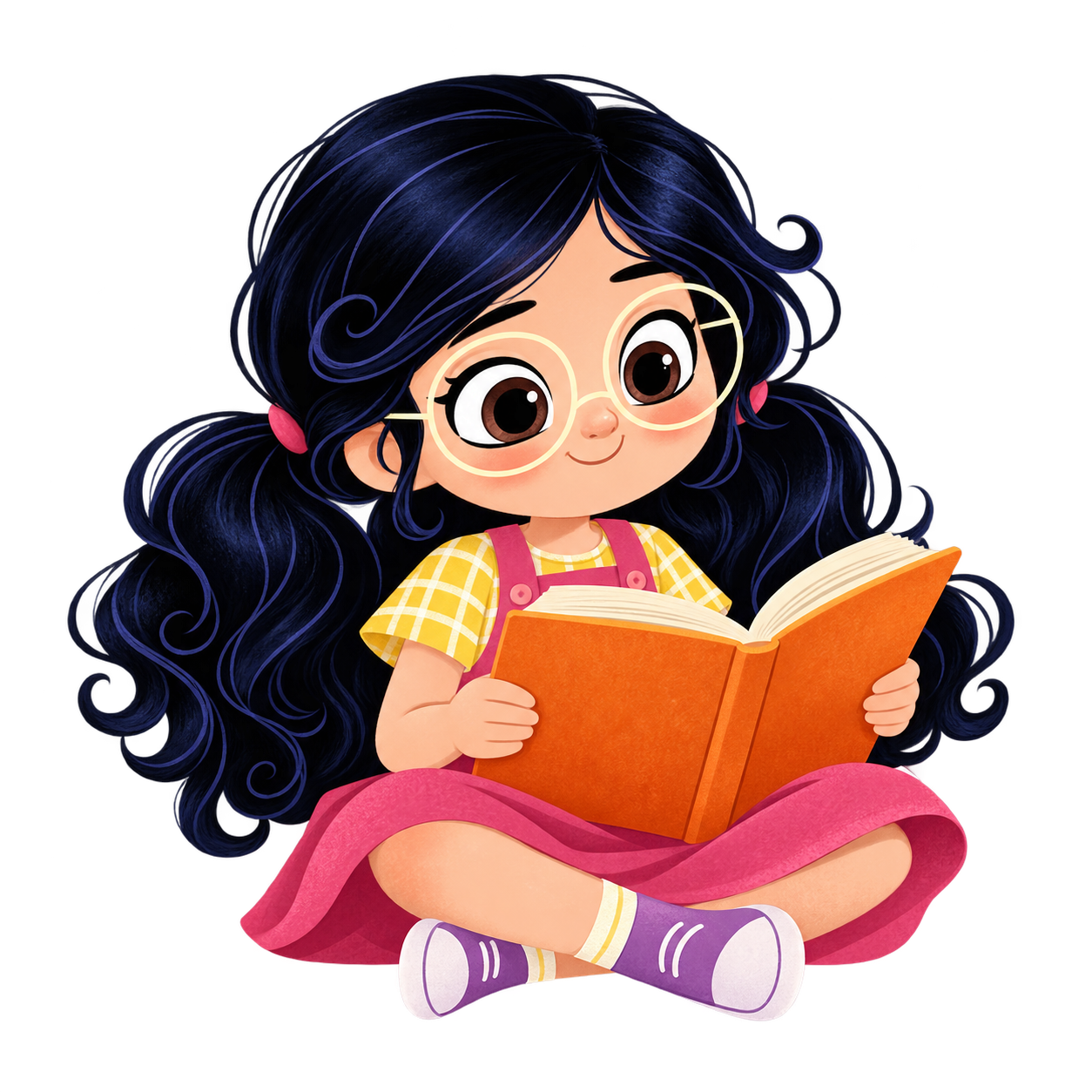 شخصية فرح تقرأ